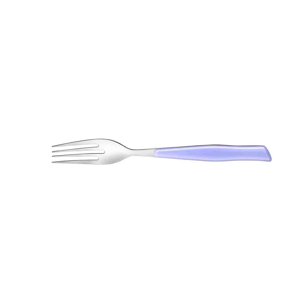 Fourchette élégance lilas - Acier inoxydable - 21,7 cm - Violet