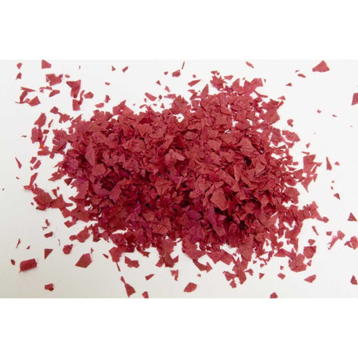 Sachet de mini confettis de table - Papier - 25g - Bordeaux