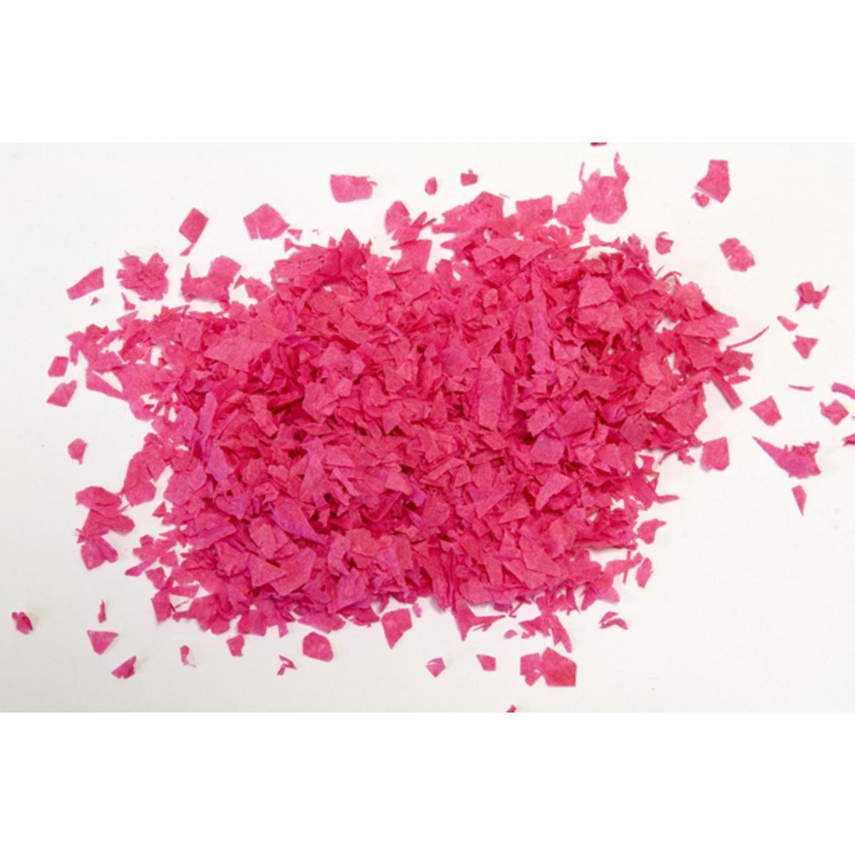 Sachet de mini confettis de table - Papier - 25g - Rose