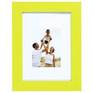 Porte-photo Optimo en vert anis et MDF - 19 x 14 cm - vert