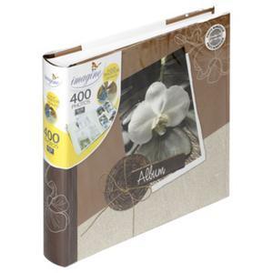 Album photo Flora - 30 x 30 cm - 100 pages - 400 photos -Couverture carton - Feuillets papier - Multicolore
