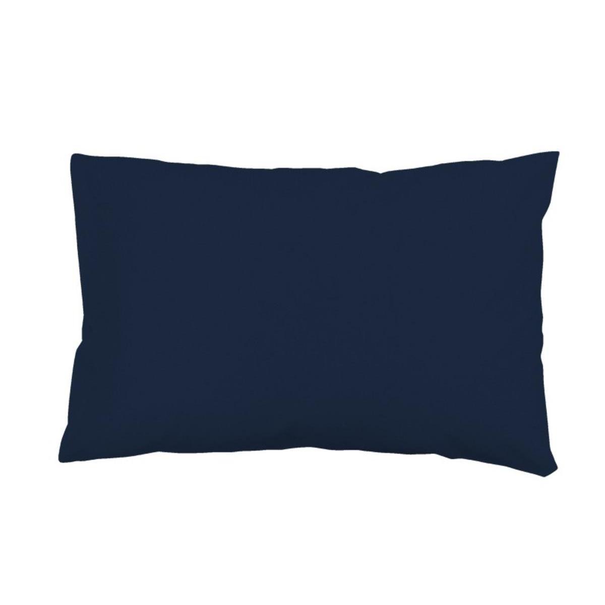 Taie d'oreiller rectangle us - 50 x 75 cm - Bleu marine