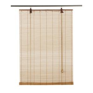 Store enrouleur en bambou - 40 x 180 cm - Marron