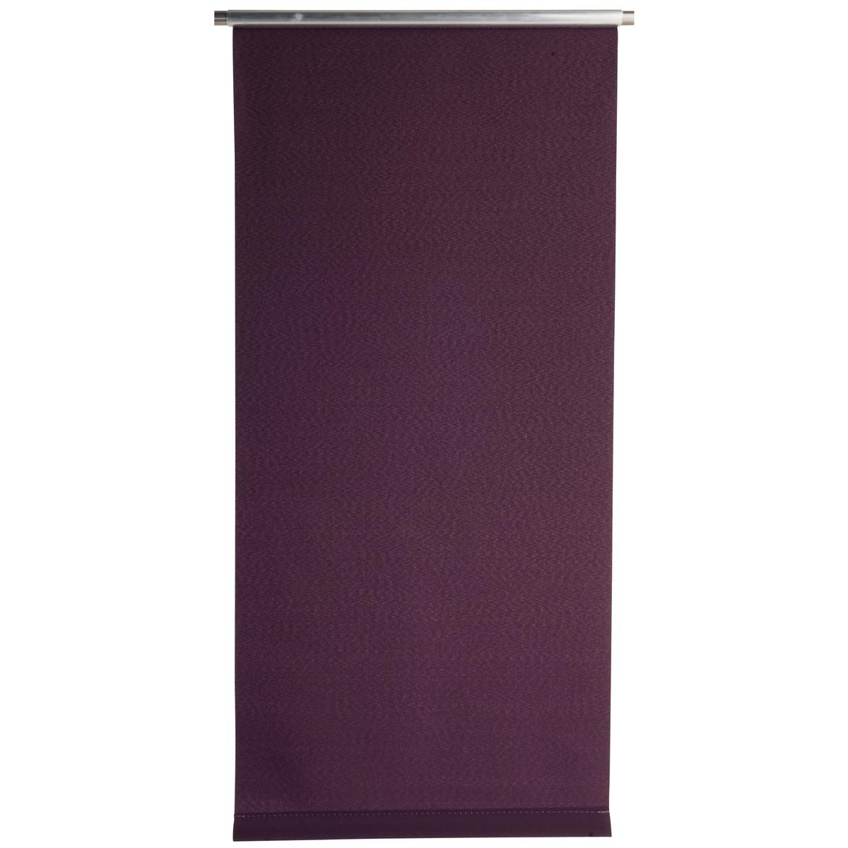 Store enrouleur tamisant - 60 x 90 cm - Violet aubergine