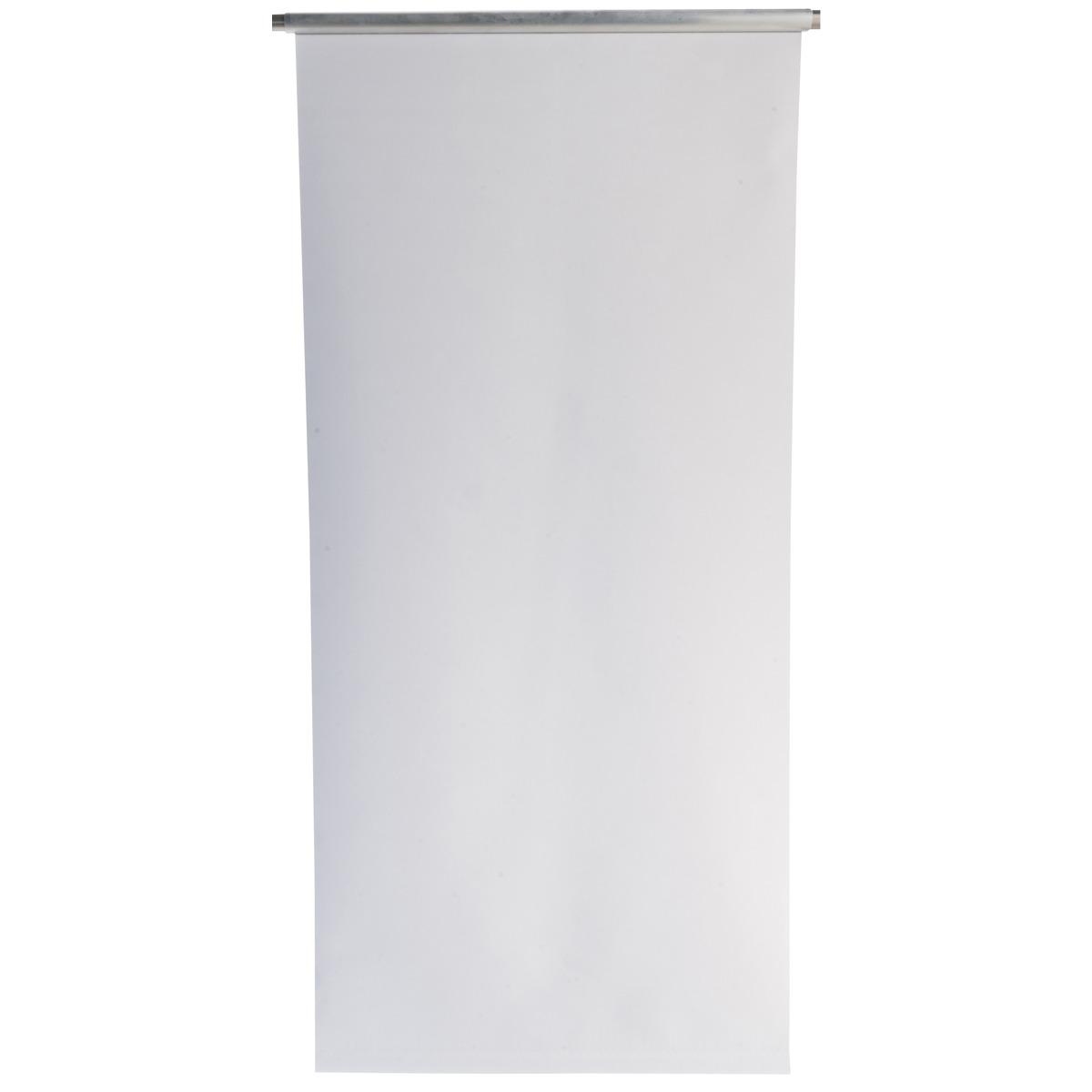 Store enrouleur occultant - 45 x 180 cm - Blanc