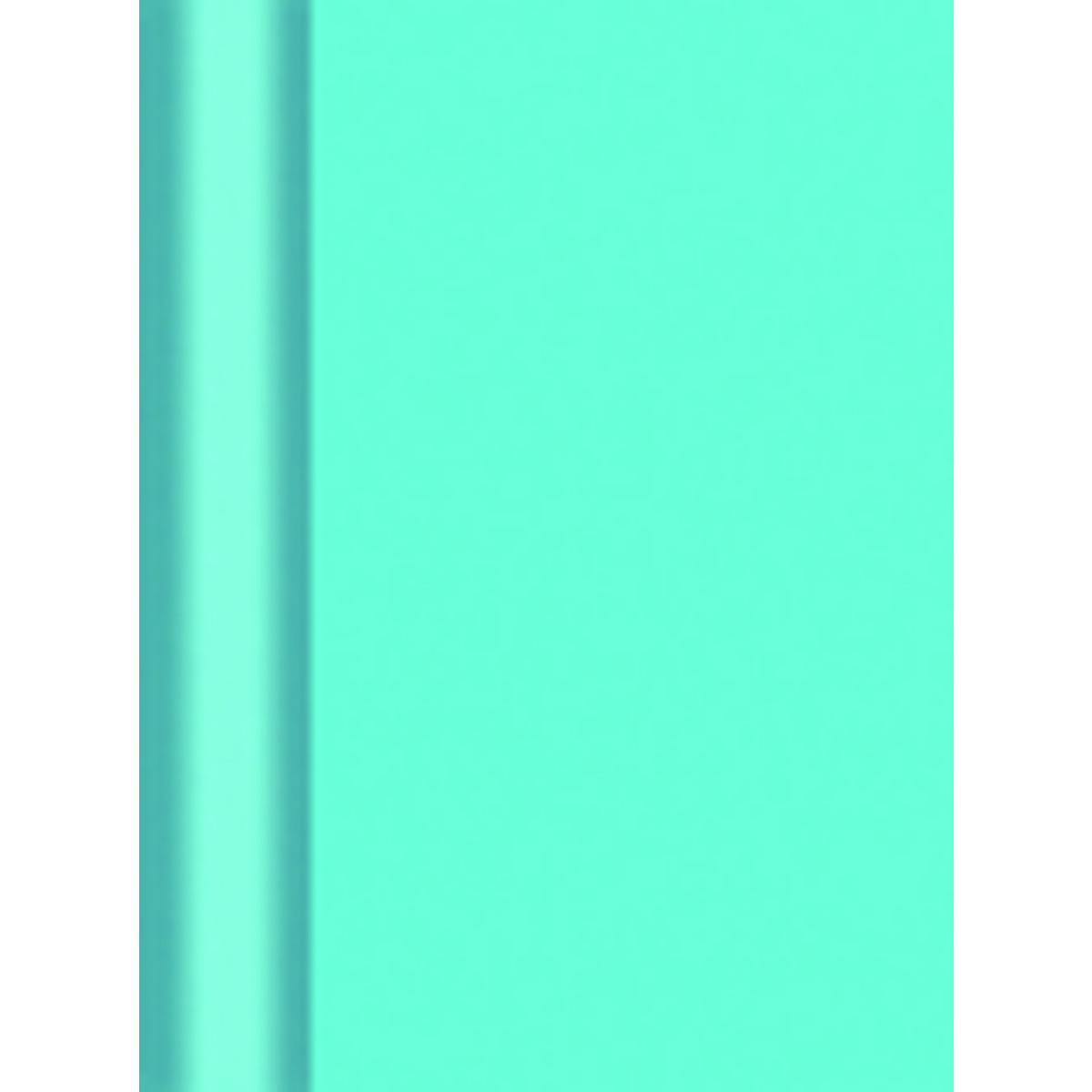 Nappe en rouleau Intissé  Gappy - Blanc  - 4,5 x 1,20 m - Intissé - Bleu turquoise