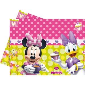 Nappe Minnie Bow-tique en plastique  - 120 x 180 cm -Multicolore