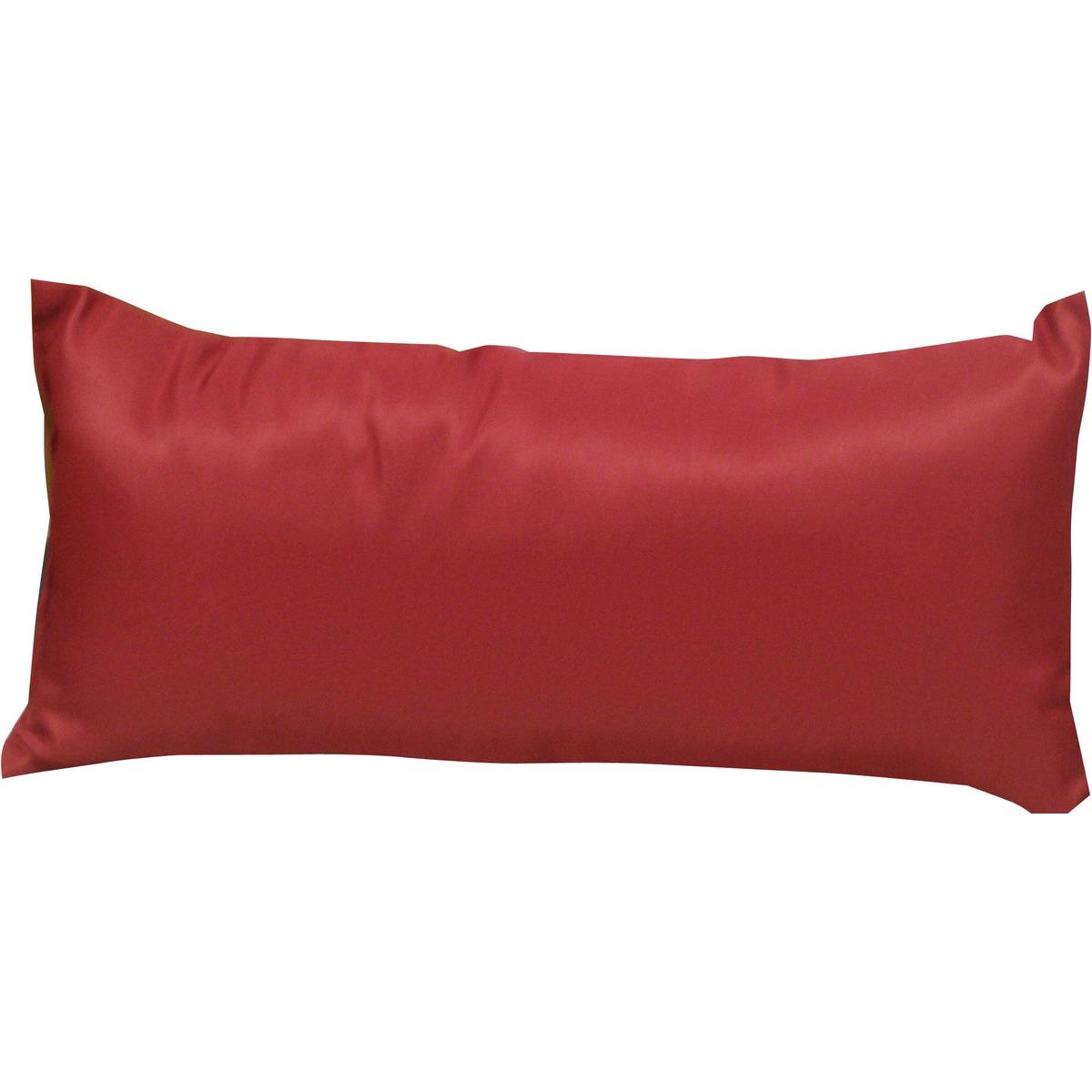 Coussin 100% polyester - 40 x 40 cm - Rouge