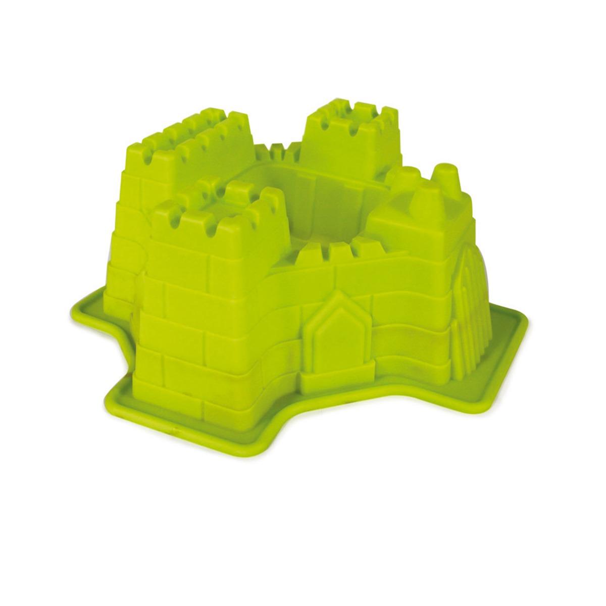 Moule Château fort - 30 x 26 x 11 cm - Vert