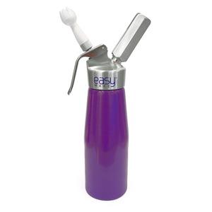 Siphon professionnel à chantilly mousses et crèmes - 500 ml - Avec accessoires - Violet