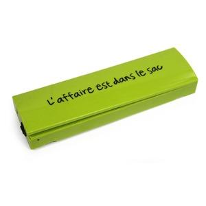 Soudeuse sac plastique - 27 x 7 x 3 cm - Vert