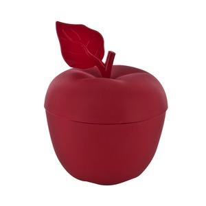 Cuit-pomme en silicone - 400 ml - Rouge