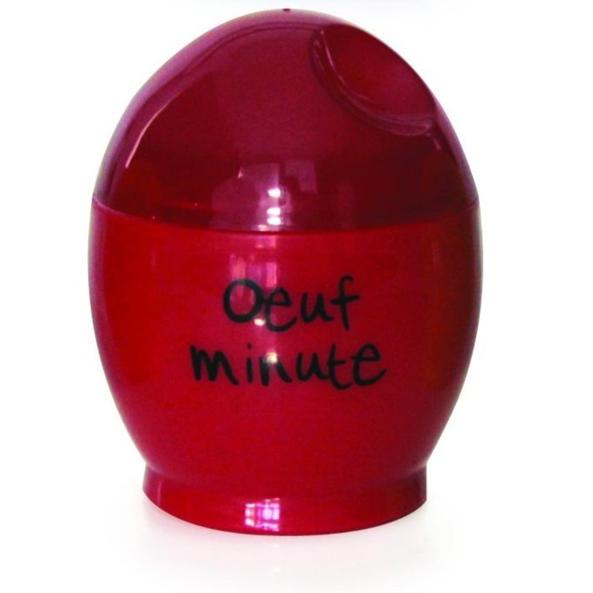 Œuf cocotte au micro-ondes - 9 x 6,5 cm - Rouge