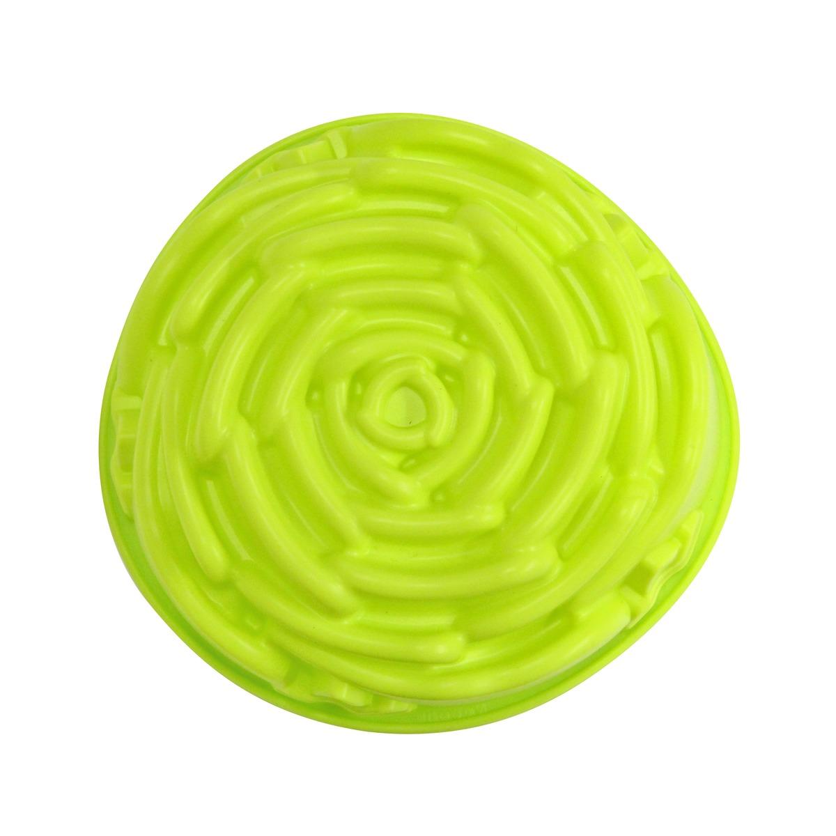 Moule à gâteau en forme de fleur - Antiadhésif - 22 cm - Vert