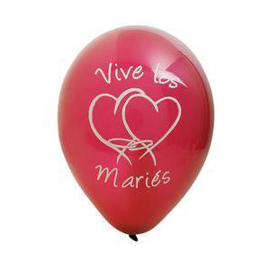 ballons imprimes c est une fille diametre 28cm (x 8)