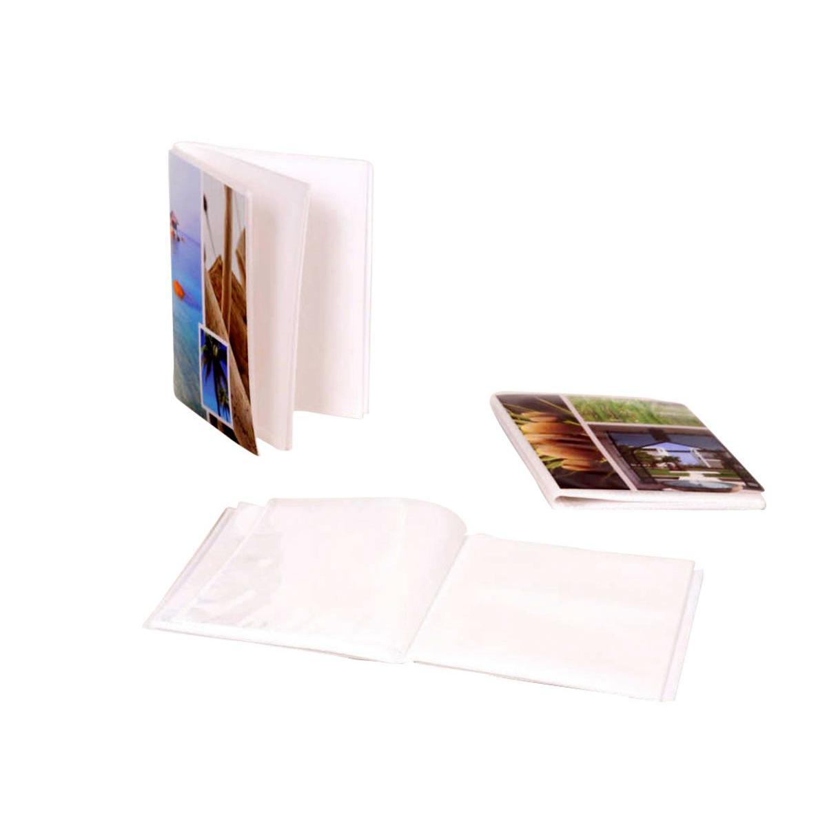 Album photos en PVC - 16,2 x 12 x1 cm - Multicolore