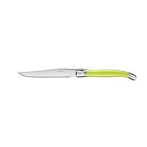 Couteau table  Laguiole manche anis - Acier inoxydable - Manche abs - 21,7 cm - vert