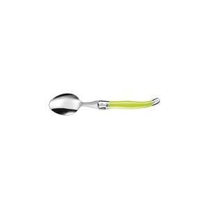 Cuillère à café manche anis - Acier inoxydable - Manche abs - 15,4 cm - Vert