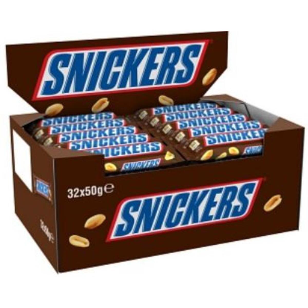 SNICKERS BARRE CHOCO 50G