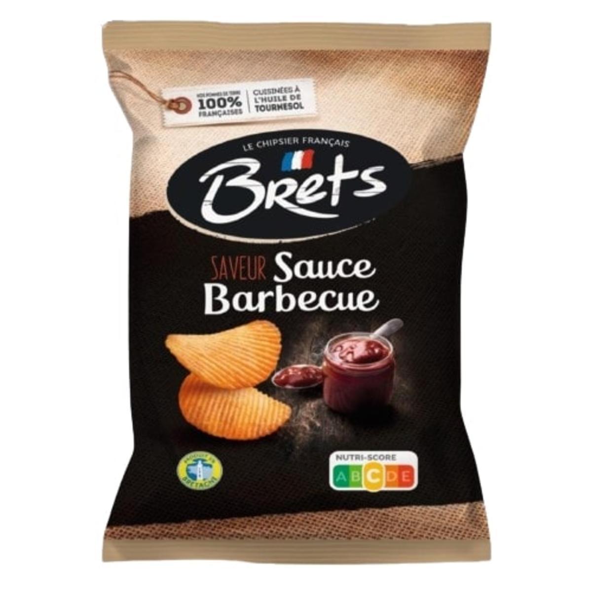 BRETS CHIPS SCE BARBECUE 125G