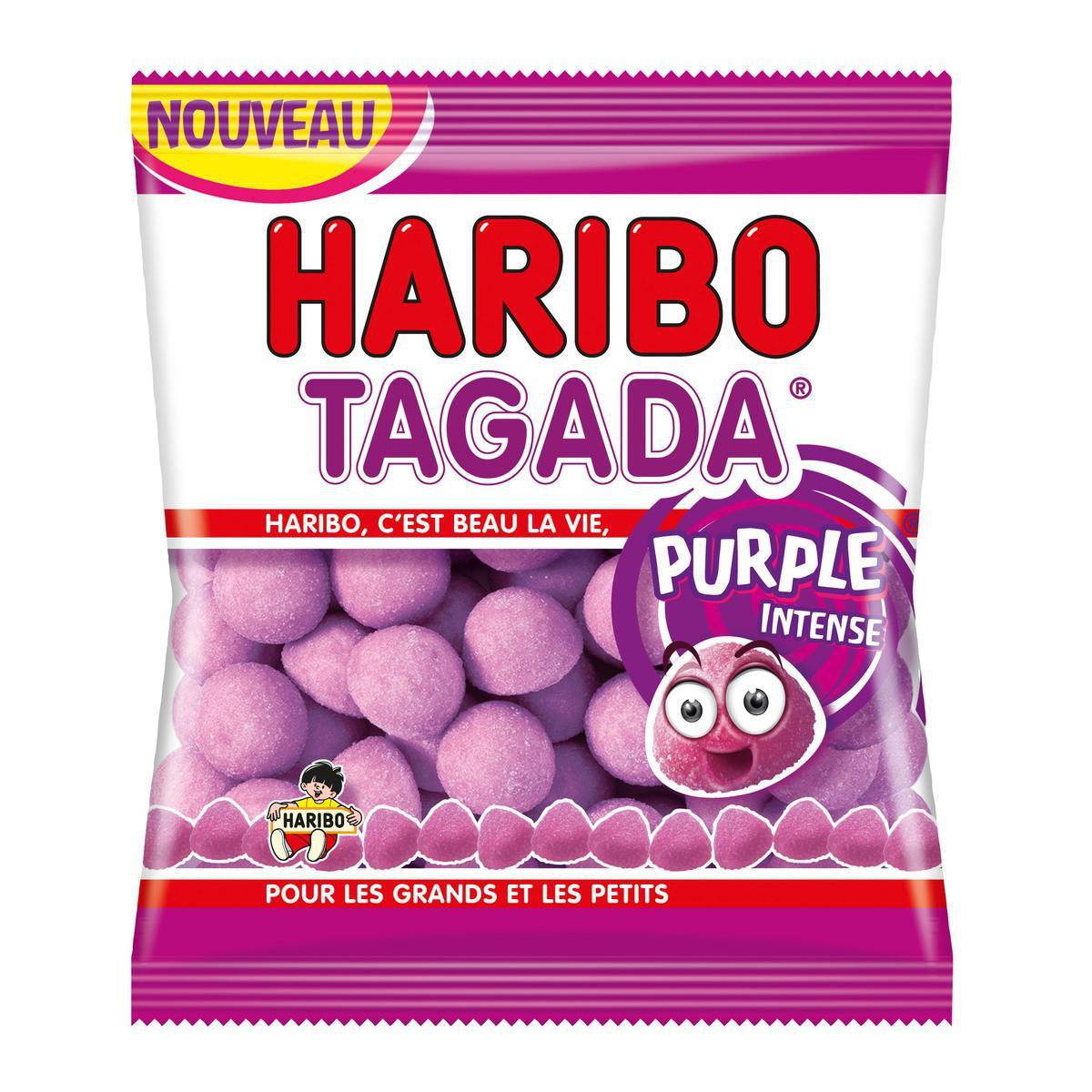 Sachet de fraises Tagada Purple HARIBO - 120 g