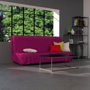 Housse de Canapé Panama en coton - 200 x 120 x 140 cm -  Violet améthyste