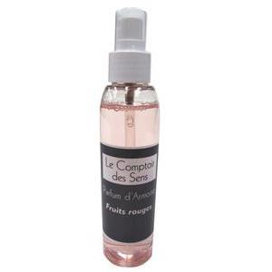 Parfum armoire senteur fruits rouge - Plastique - D 3,7 x 17 cm - 125 ml - Rose