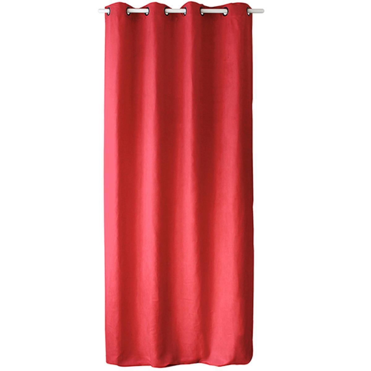 Panneau à œillets - 140 x 250 cm - Rouge
