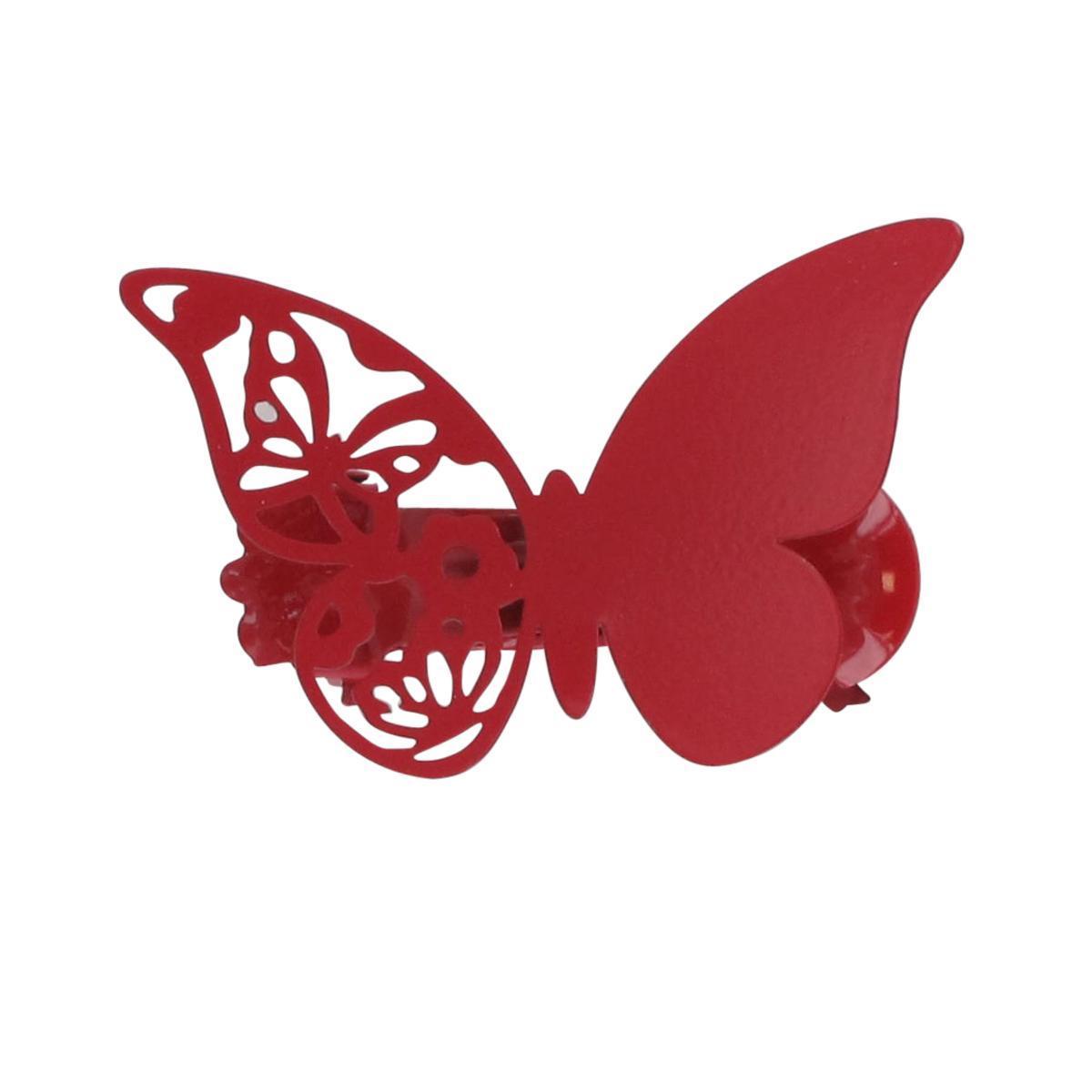 2 pinces Mariposas - Rouge