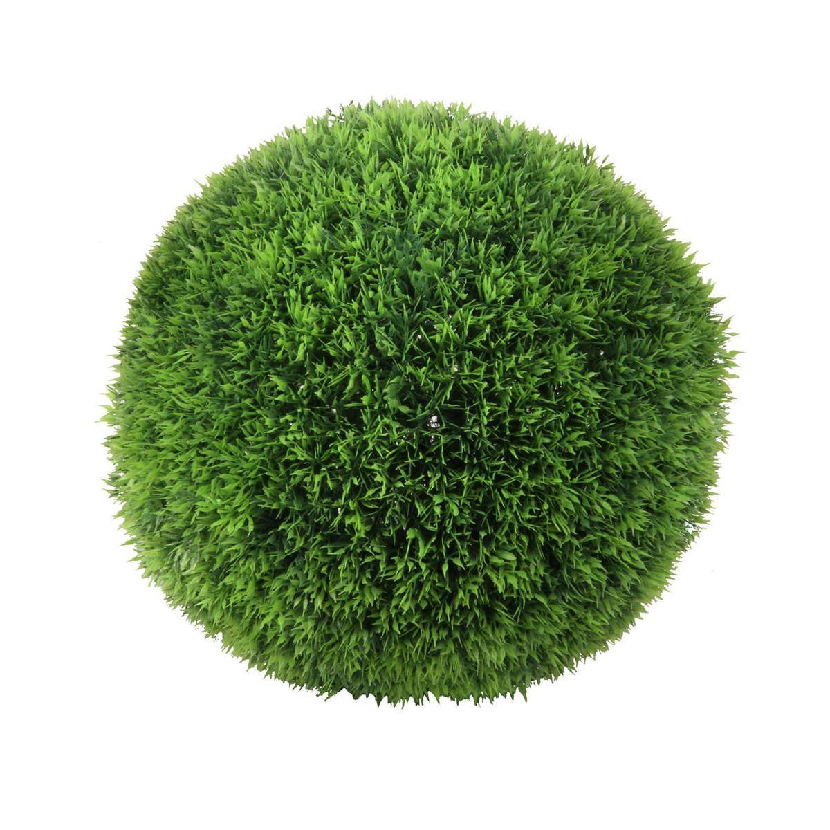 Boule de gazon - Plastique - Diamètre 50 cm - Vert