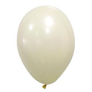 ballon opaque diametre 25cm (x 50) ivoire