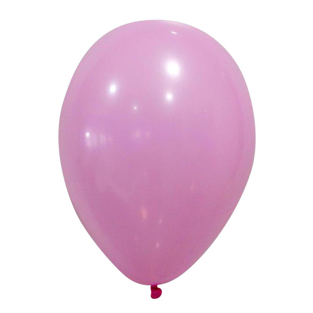 ballon opaque diametre 25cm (x 50) rose