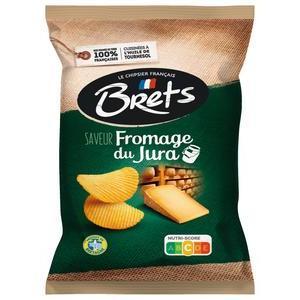 BRETS CHIPS FROMAGE JURA 125G