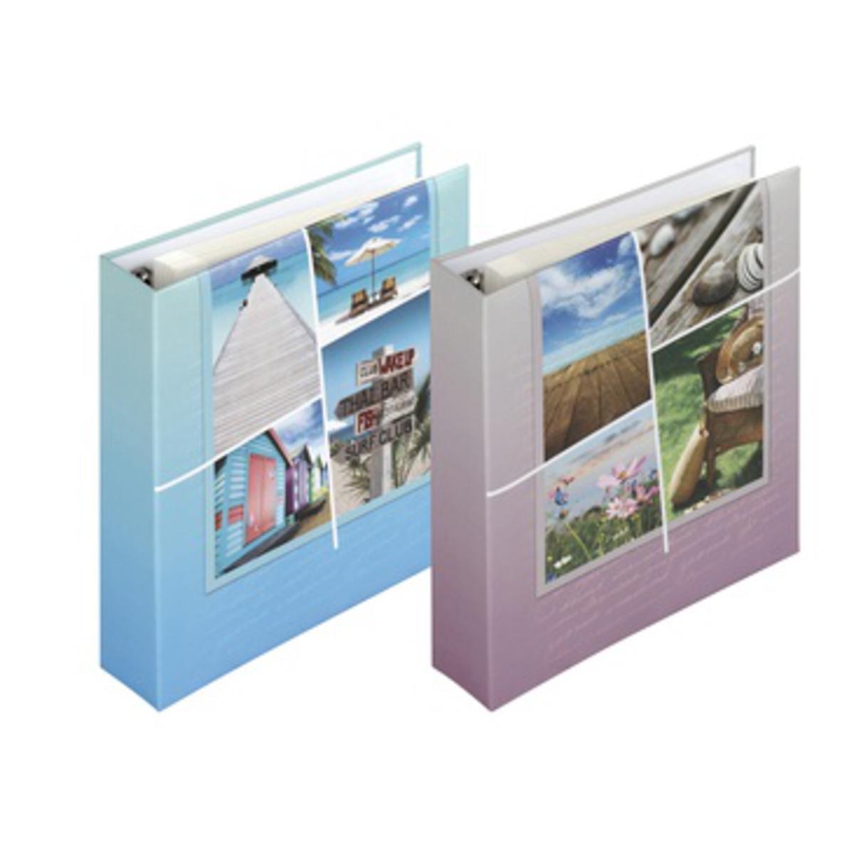 Album Calliope - 200 photos - 29,5 x 28 cm - Couverture carton - Polypropylène - Multicolore