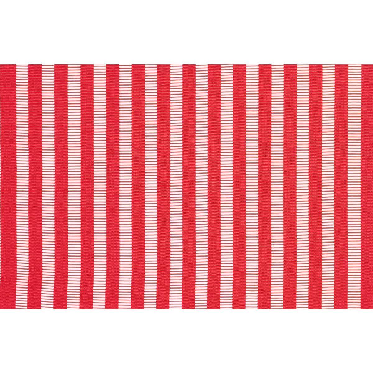 Set de table - Vinyle Polyester - 30 x 46 cm - Rouge