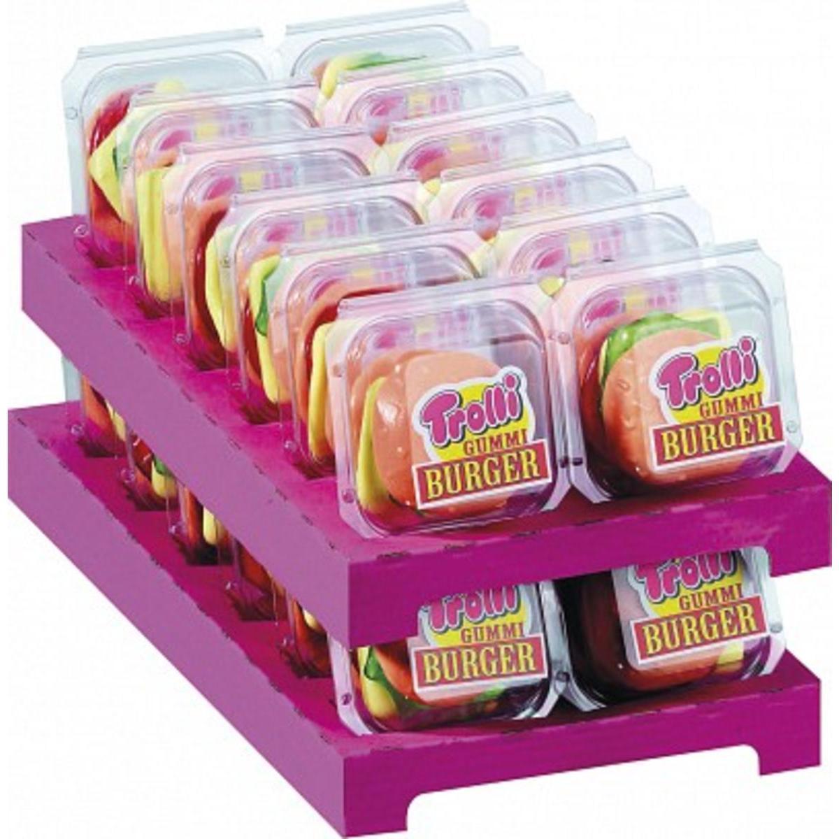 TROLLI BIG BURGER 50G DISPLAY