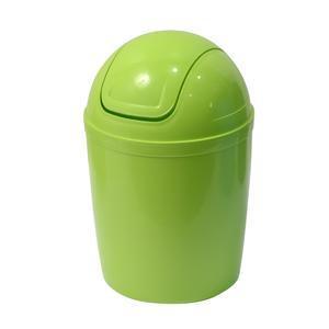 Mini-poubelle de salle de bain - 1,3 L- Vert