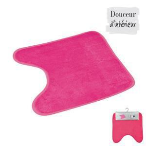 Contour WC - Microfibre - 45 x 45 cm - Rose fuchsia