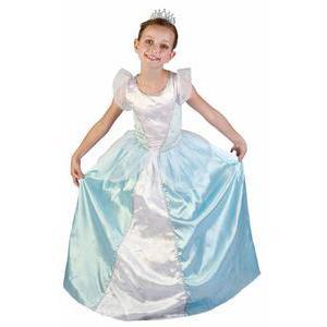 Costume enfant princesse en polyester - L - Bleu