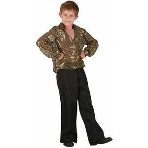 Costume enfant luxe Disco en polyester - M - Multicolore