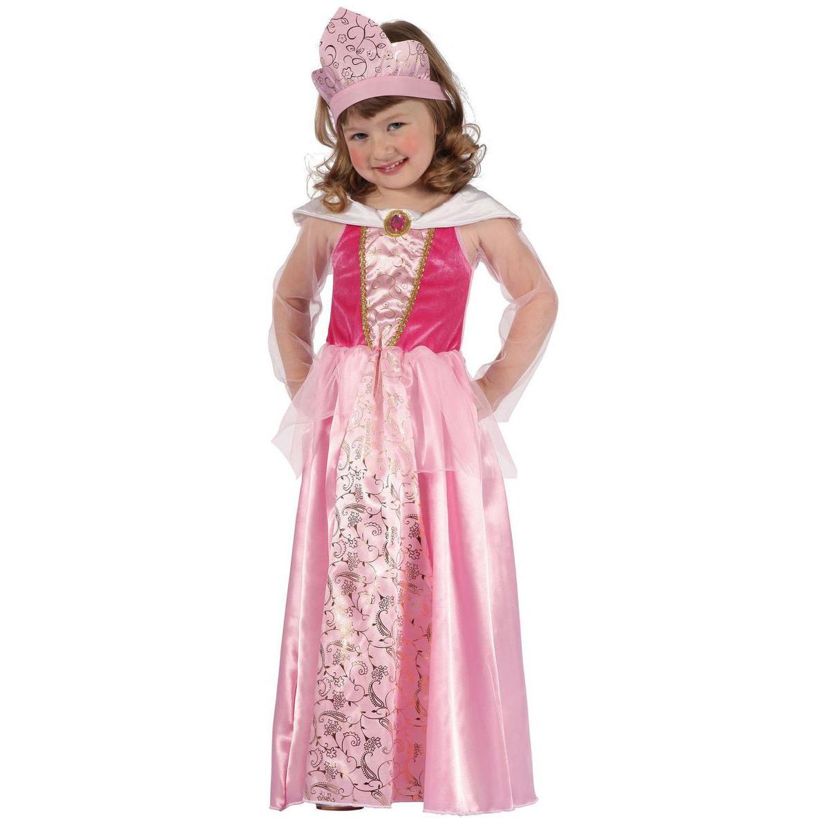 Costume de Baby Princesse en polyester - 92 x 104 cm - Rose