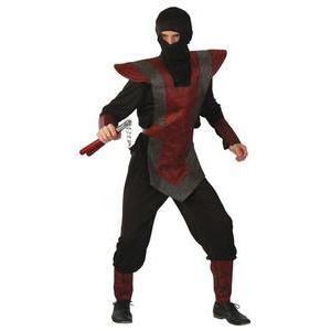 Costume adulte luxe Ninja en polyester - S/M - Multicolore
