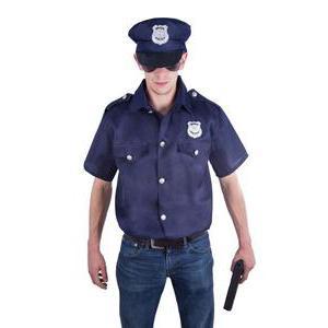 Costume adulte luxe policier en polyester - Taille unique - Multicolore