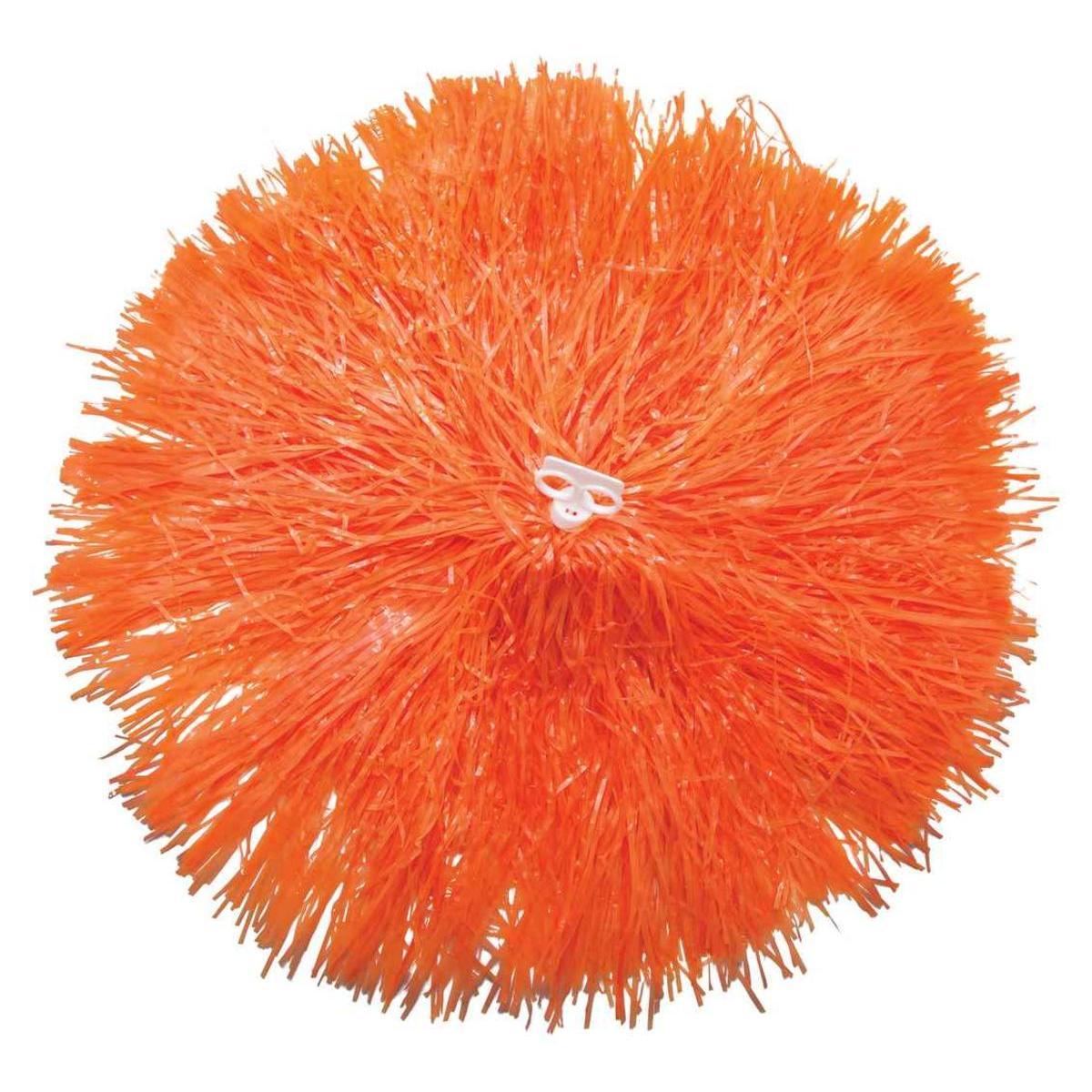 Pom-pom en plastique - 36 x 40 cm - Orange