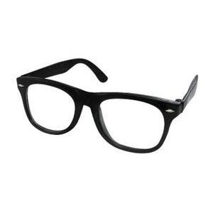 Lunettes Austin Powers en plastique - 15 x 5 cm - Noir