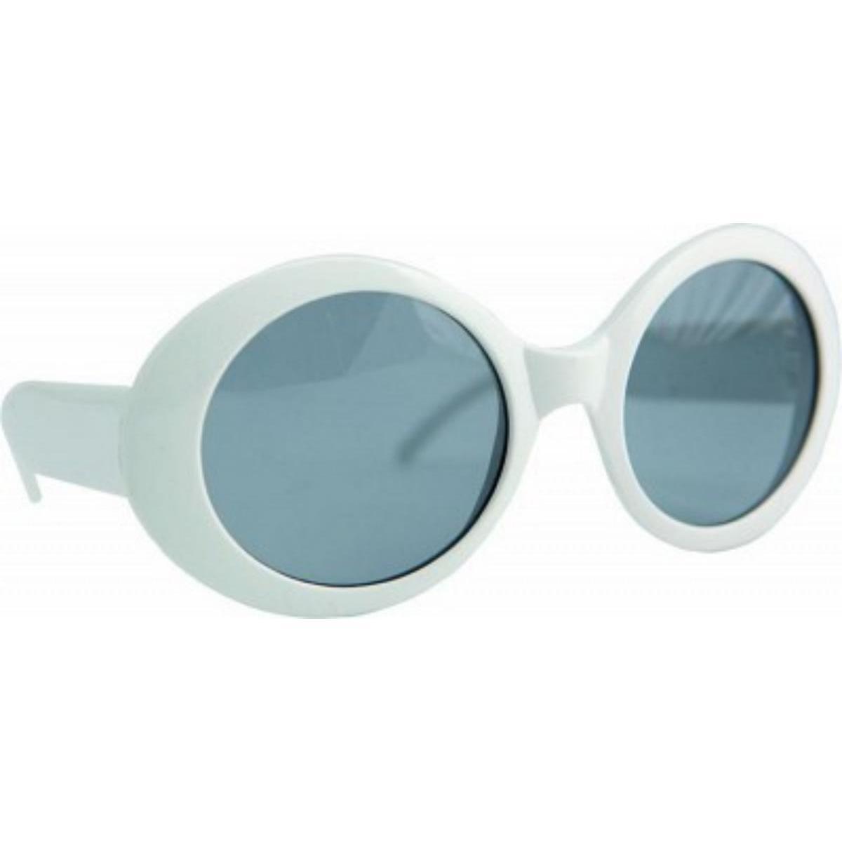 Lunettes Jackie en plastique - Blanc