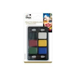 Palette de maquillage 6 couleurs - Multicolore