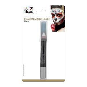 Crayon à maquillage en fard gras - Longueur 12,5 cm - Blanc