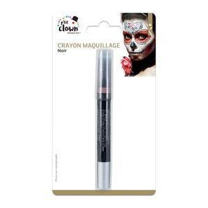 Crayon à maquillage en fard gras - Longueur 12,5 cm - Noir