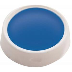 Palette ronde en fard gras - 6,5 x 6,5 cm - Bleu